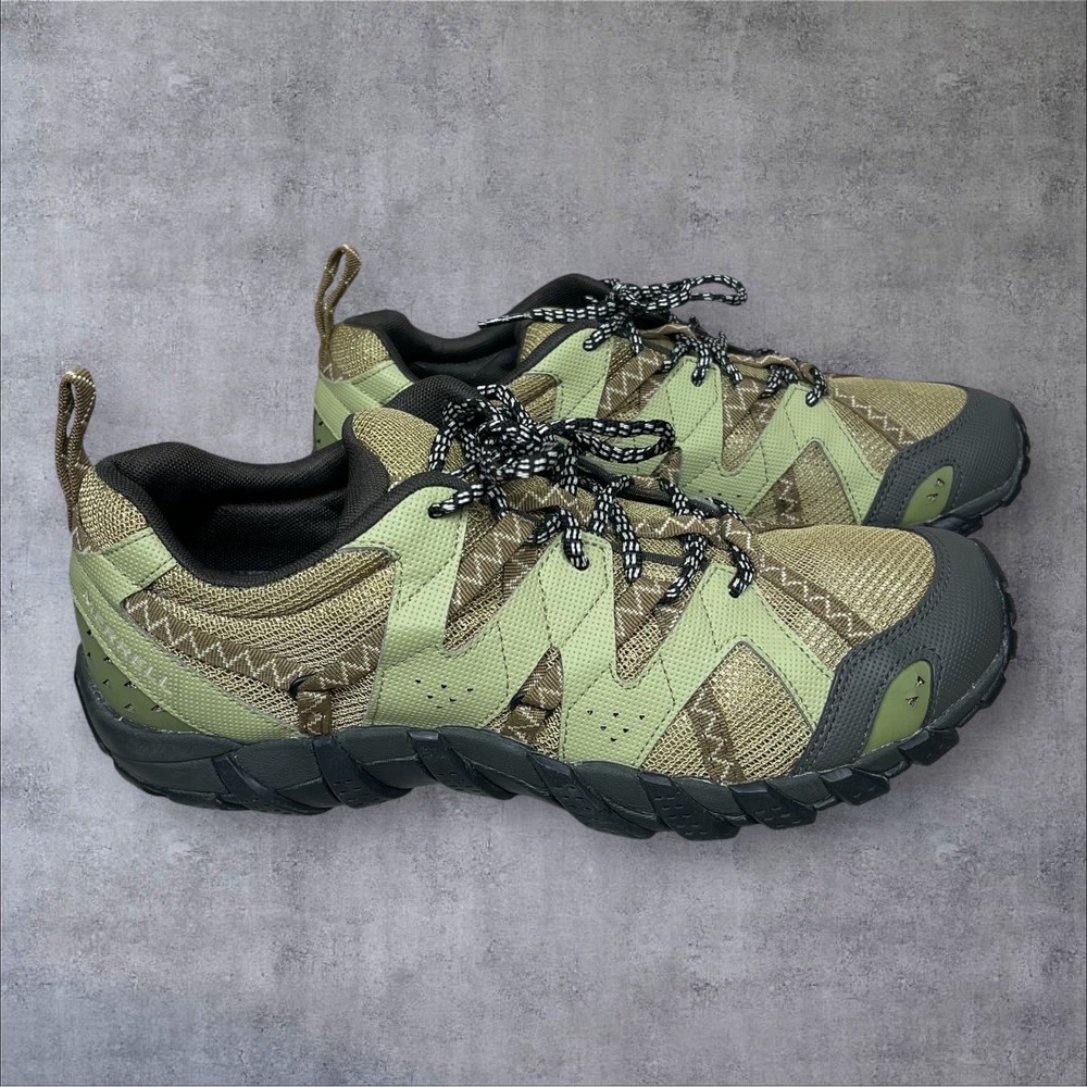 Merrell Waterpro Maipo 2 Green Water Shoes Mens 8.5 Trail Hiking  Vibram Sole
